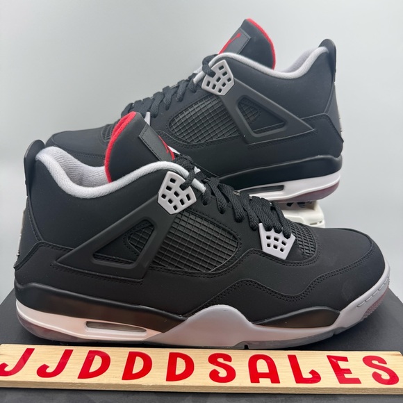 Nike Air Jordan 4 G Retro Golf Bred Fire Red Cement CU9981-002 Men’s Sz 13 NIB